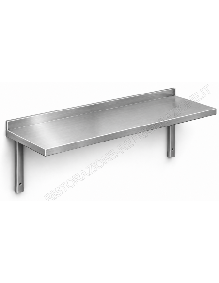 Shelf - Lyscia with braces - Capacity 40 kg - Dimensions various