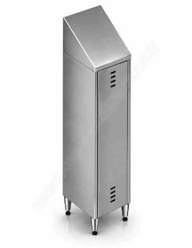 Armadio portascope - Interior - Slide and lock...
