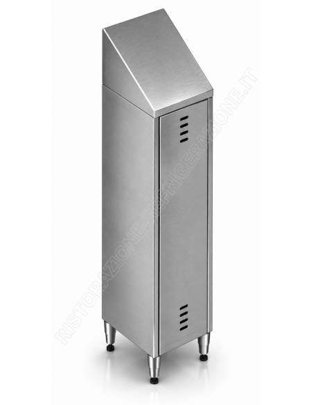 Armadio portascope - Interior - Slide and lock - cm 50 x 50 x 215 h