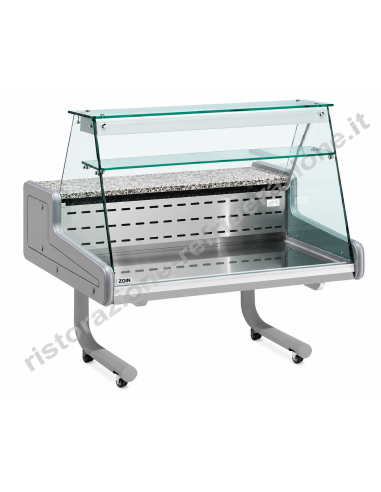 Food Bank - Straight Glass - Static - cm 150 x...