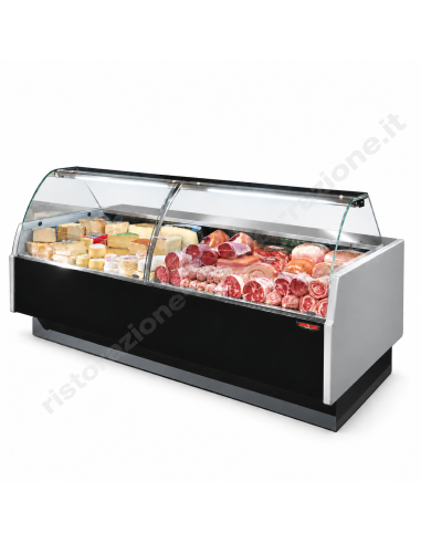 Refrigerated food counter For cured meats,...