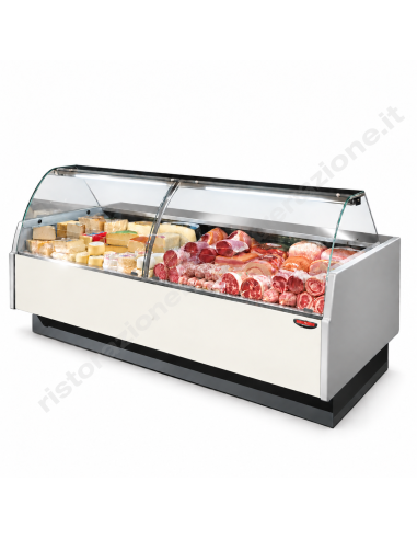 Refrigerated food counter For cured meats,...
