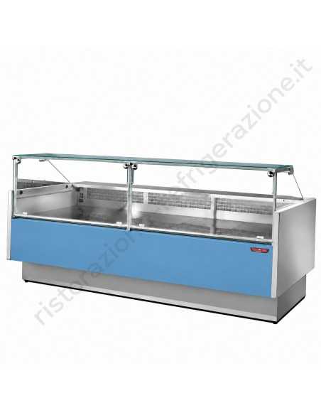 Refrigerated food counter For cold cuts, cheeses, and deli items - Exhibition floor cm 90 - Length cm 104