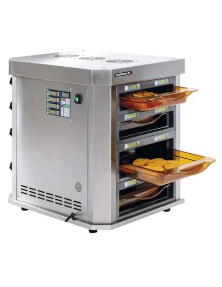 Professional vertical food holding cabinet with 4 drawers GN 1/1 – 3000 W