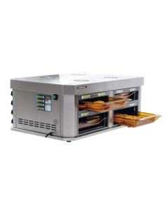 Professional horizontal food-holding warmer with 4... 2
