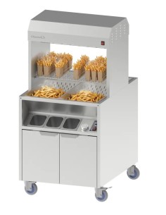 Scaldapatatine professionale passante a doppio...