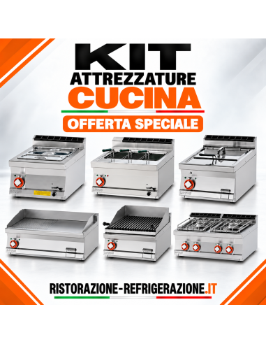 Gas Bain Marie, 19L Pasta Cooker, 13L Fryer,...