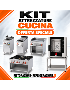 Kit Completo Línea de Cocción a Gas con Cocina de 6... 2