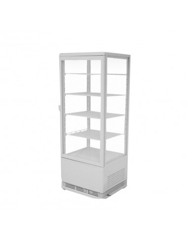 Armadio frigorifero - Capacità Lt 98 - N.4 lati vetro - cm 42.5 x 38 x 110 h