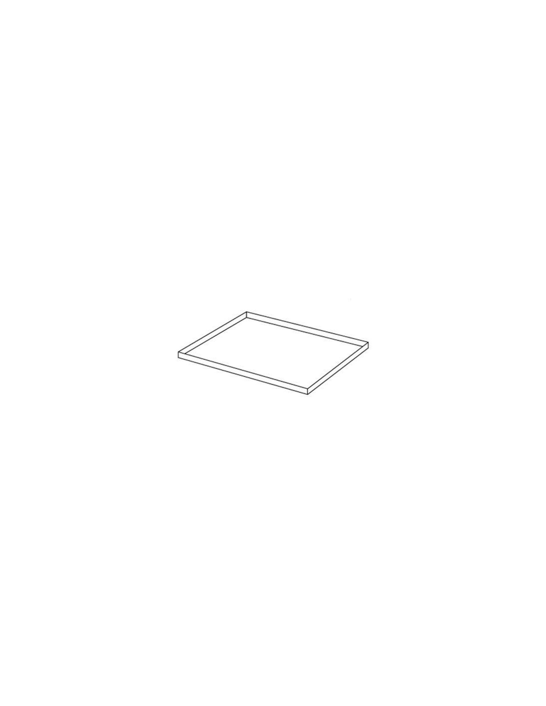 Hojas de aluminio - Dimensiones cm 80 x 60 x 2 h