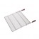 Stainless steel 58.2 x 54.3 cm grid with handles for Mod. Churrasco