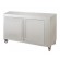 Neutral cabinet with doors - N.2 shelves and wheels - for Mod. CHURRASCO CM14 / 20