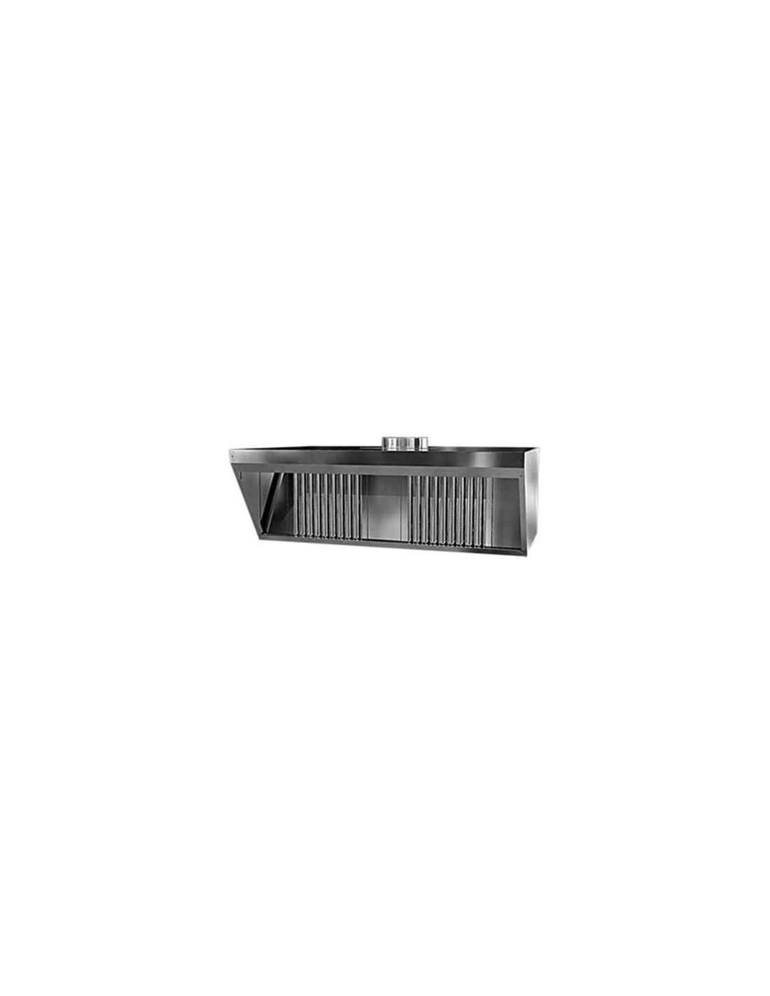 stainless hood with filter (no vacuum) for Mod. CHURRASCO CM29