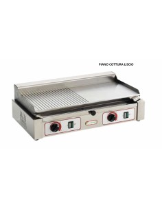 Steel electric plate with smooth chromed surface single phase