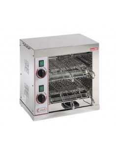 Professional toaster with 4 tongs - With quartz heating elements