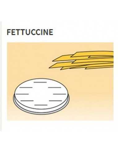 Trafile formati vari in lega ottone - Bronzo - Per macchina pasta fresca modello MPF8N - Fettuccine mm 8
