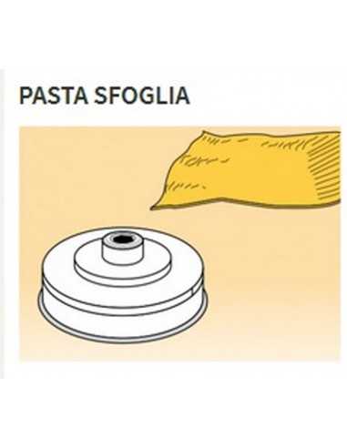Trafile formati vari in lega ottone - Bronzo - Per macchina pasta fresca modello MPF8N - Pasta sfoglia mm 205
