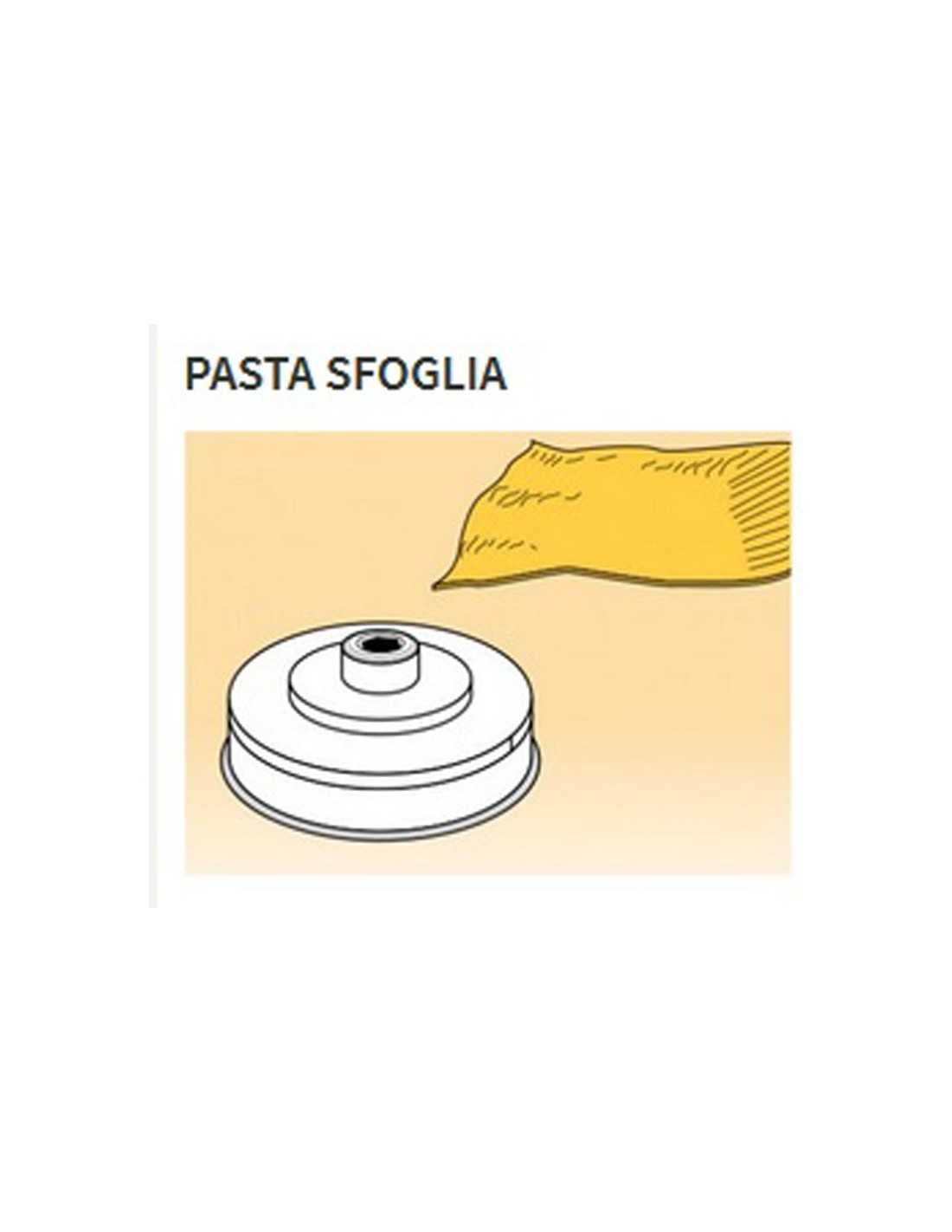 Matrices de aleación de latón de varias formas - Bronce - Para máquina de pasta fresca modelo MPF8N - Hoja pasta mm 205