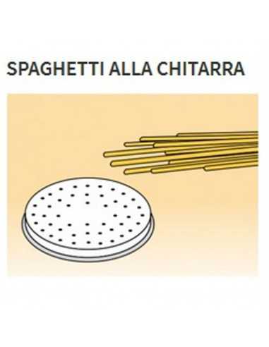 Trafile formati vari in lega ottone - Bronzo - Per macchina pasta fresca modello MPF8N - Spaghetti alla chitarra  mm 2 x 2