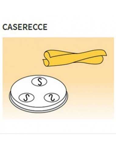 Trafile formati vari in lega ottone -Bronzo - Per macchina pasta fresca modello MPF8N - Casarecce  mm 9 x 5