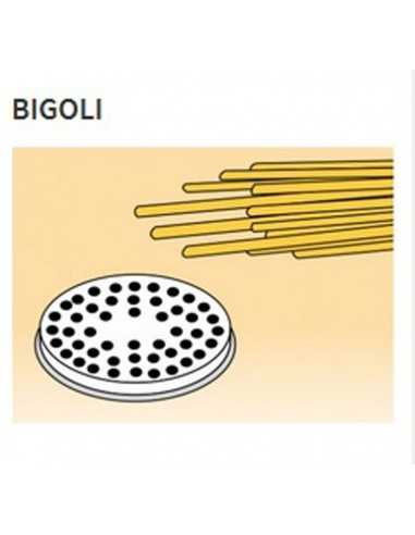 Trafile formati vari in lega ottone - Bronzo - Per macchina pasta fresca modello MPF8N - Bigoli Ø mm 3