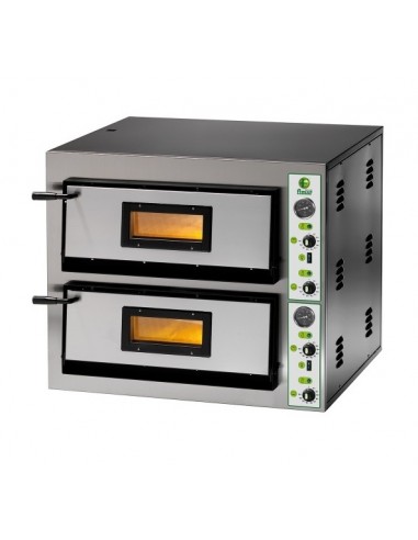 Electric oven - N. pizzas 6 + 6 - cm 90x 102 x 75 h