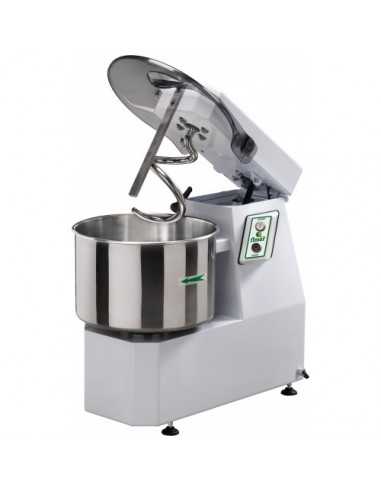 Spiral mixer - Capacity lt 16 / Kg12 - cm 65 x 35x 62-106h