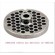 Stainless steel self-sharpening Enterprise plates for Meat mincer mod. 32 - diameter holes 2 mm