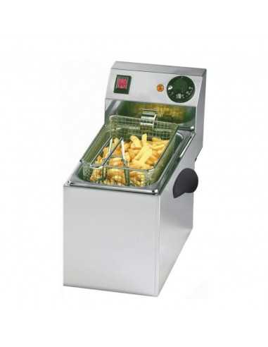 Electric fryer - Capacity liters 6 - Cm 18.5 x 43 x 21 h