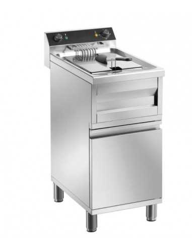 Electric fryer - Capacity liters 18 - Cm 40 x 70 x 85 h