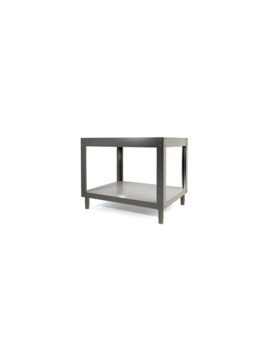 Floor stand complete with shelf for oven model MG4 - size cm cm 113x89x101,2h