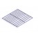 Plasticized GN 1/1 grill - Size 53x32.5 cm