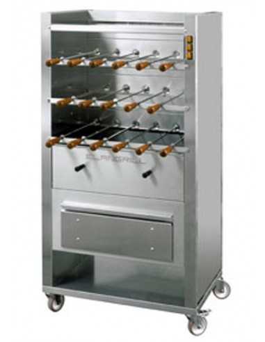 Charcoal Churrasco - 17 Spade - cm 85 x 56.5 x...