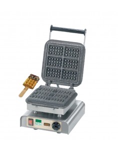 Waffle maker for 6 rectangular waffles