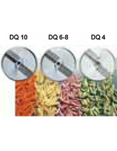 Disc DQ10 - For cutter/mozzarella - Strips from mm 10 - To match with disk for slices mod. D