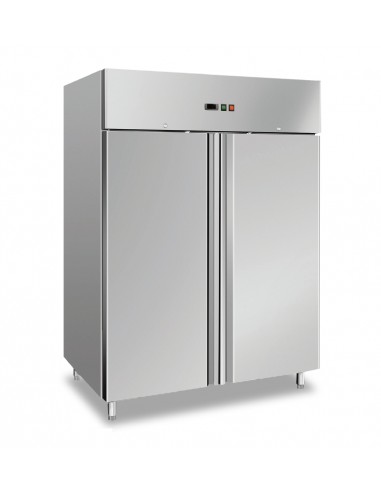 Armadio refrigerato - N. 2 porte - Temperatura -2°+8°C - Capacità litri 1476 - Ventilato - cm 148 x 83 x 201 h