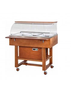 Carro refrigerado - Madera multicapa - Cupola - cm 111 x...