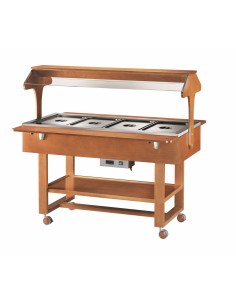 Thermal display - Multilayer wood - dome - cm 148 x 112 x...