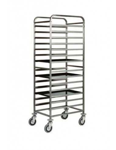 Shopping cart - N. 14 roofs – Paracolpi – cm 52 x 72 x 182h