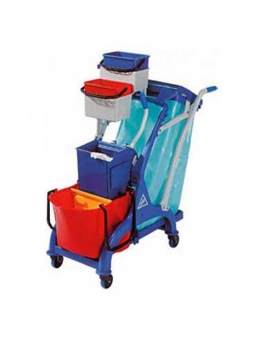 Cleaning trolley - Portasacco - cm 107 x 56 x 111h