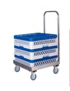 Carrello portacestelli per lavastoviglie - Con manico -...