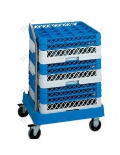 Carrello portacestelli per lavastoviglie - Senza manico -...