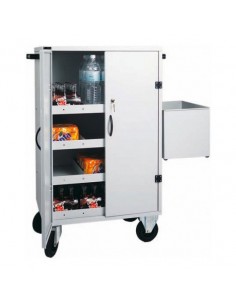 Multipurpose trolley - Side tray - cm 80 x 50 x 118h