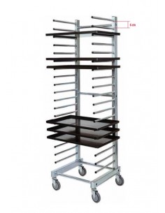 Portateglie universale - N. 20 teglie - Paracolpi - cm 50...