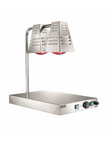 Infrared lamp - N° 2 lamps - cm 60x 40 x 68h