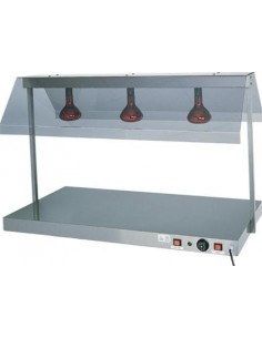 Lámpara infrarroja - N. 2 lámparas - cm 85 x 64 x 80h