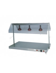 Infrared lamps - N. 3 lamps - cm 127 x 68 x 80h