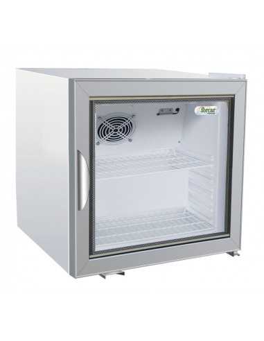 Espositore refrigerato - Modello G-SC50G- Capacità  litri 68 - Statico - Dimensioni cm 57 x 53.3 x 54 h