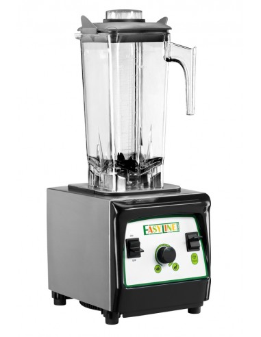 Blender for smoothies and crushers - n. 1 glass in lexan - capacity liters 2 - size cm 20 x 26 x 52 h