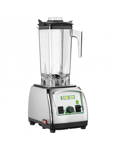 Blender for smoothies and crushers - capacity 2 liters 1 glass in lexan - size cm 19 x 22 x 49 h
